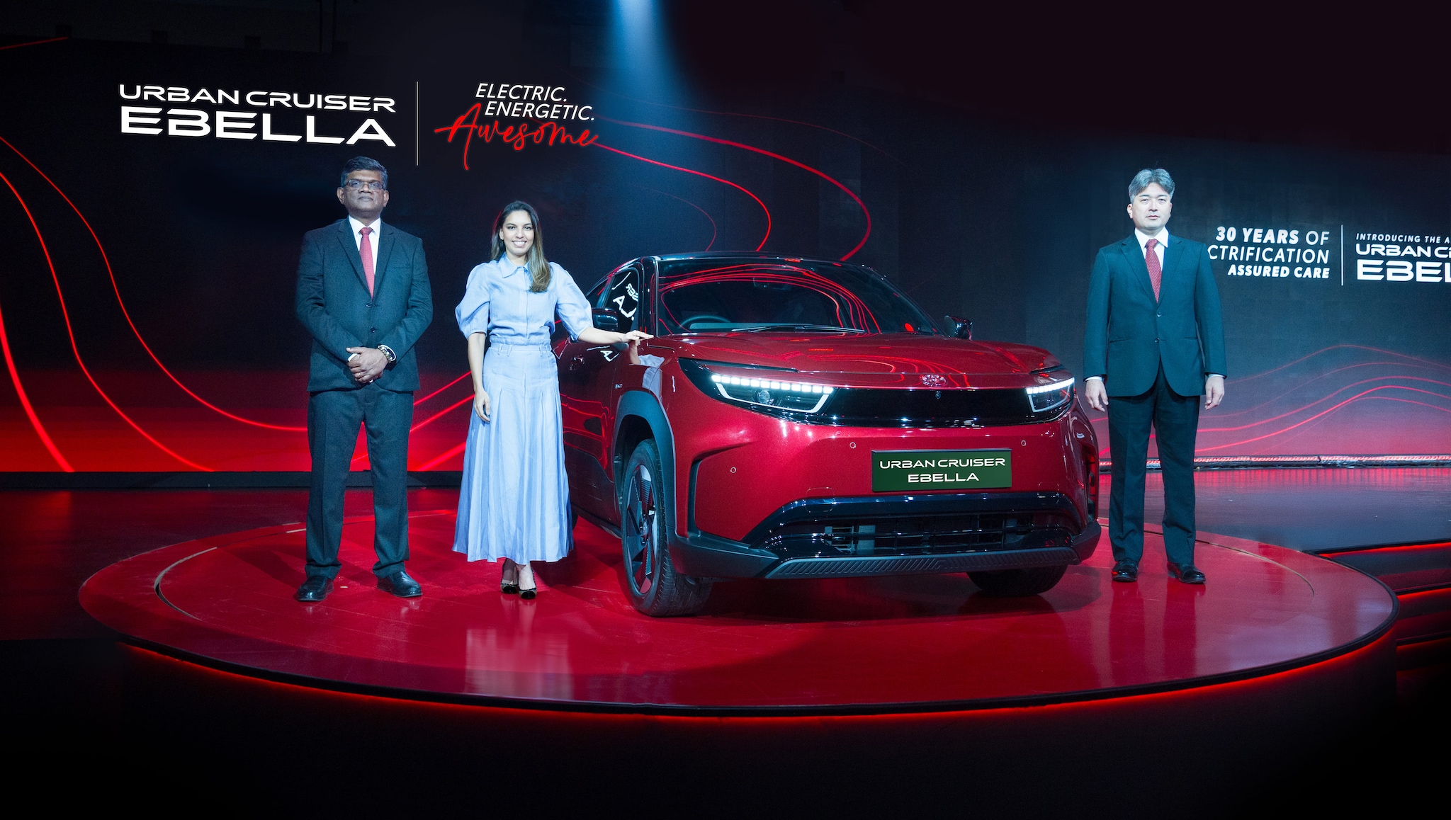 Toyota Urban Cruiser Ebella showcased in India