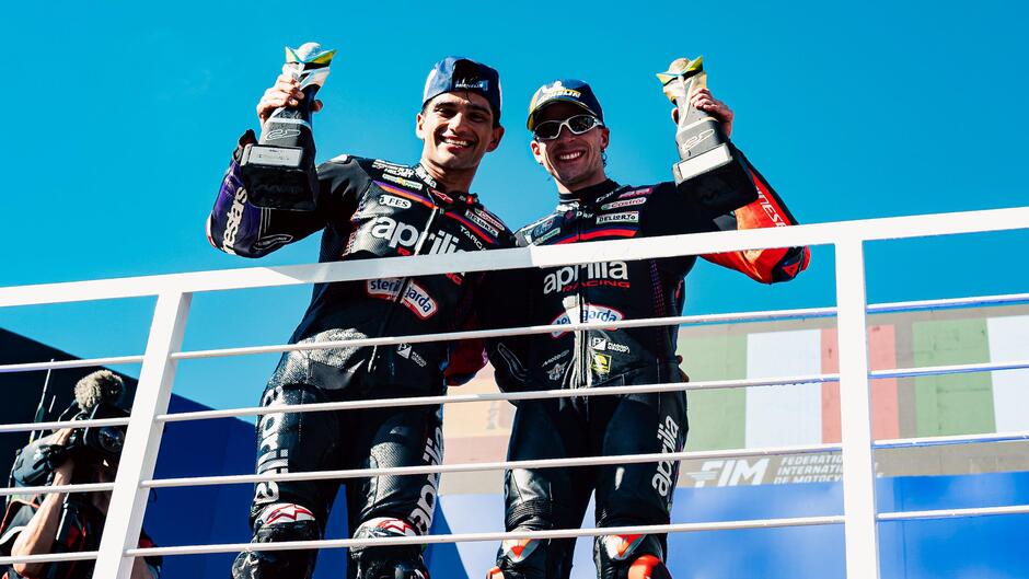 Aprilia Racing dominates the Brazil Race in Moto GP